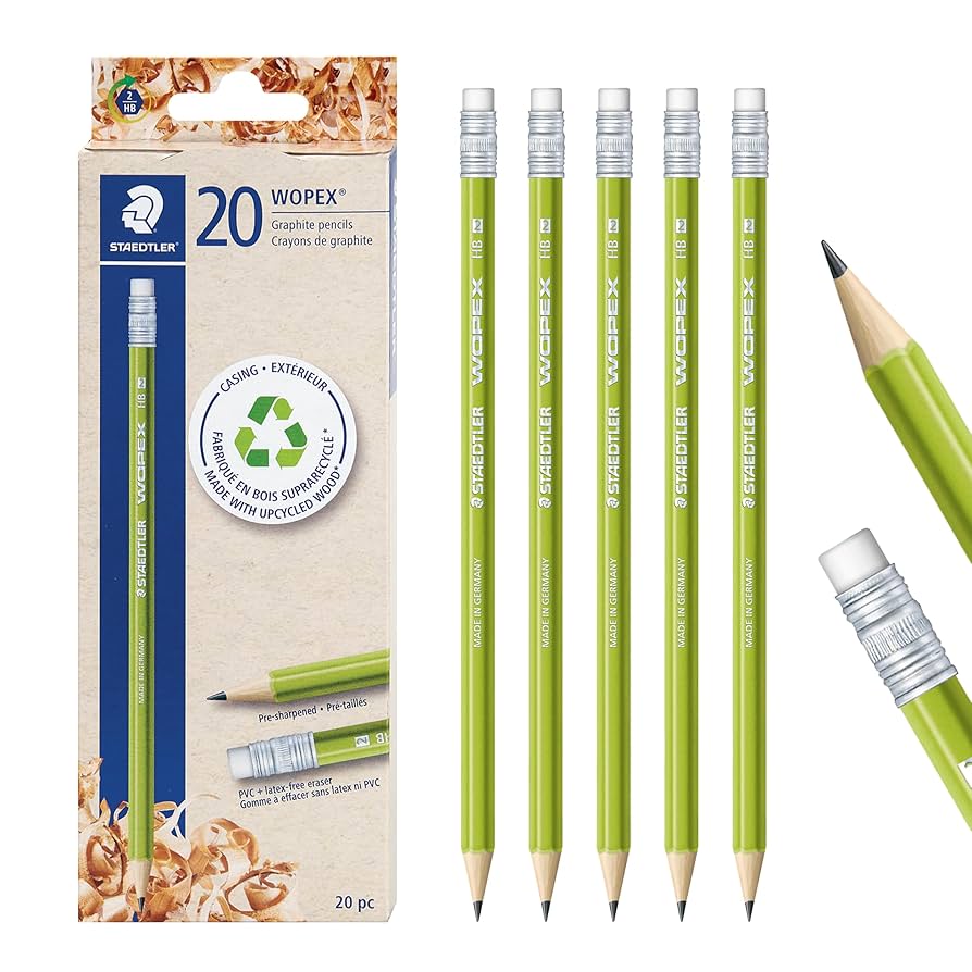 Amazon.com: STAEDTLER WOPEX Pre-Sharpened #2 Pencils, Pack