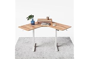 FEZIBO L-Shaped Electric Standing Desk: Elevate Your Workspace