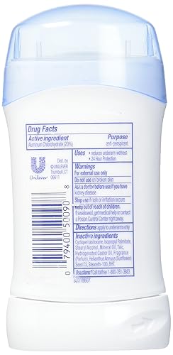 Miniatura 2 de Dove Desodorante antitranspirante invisible sólido fresco 1.60 oz (paquete de 5)