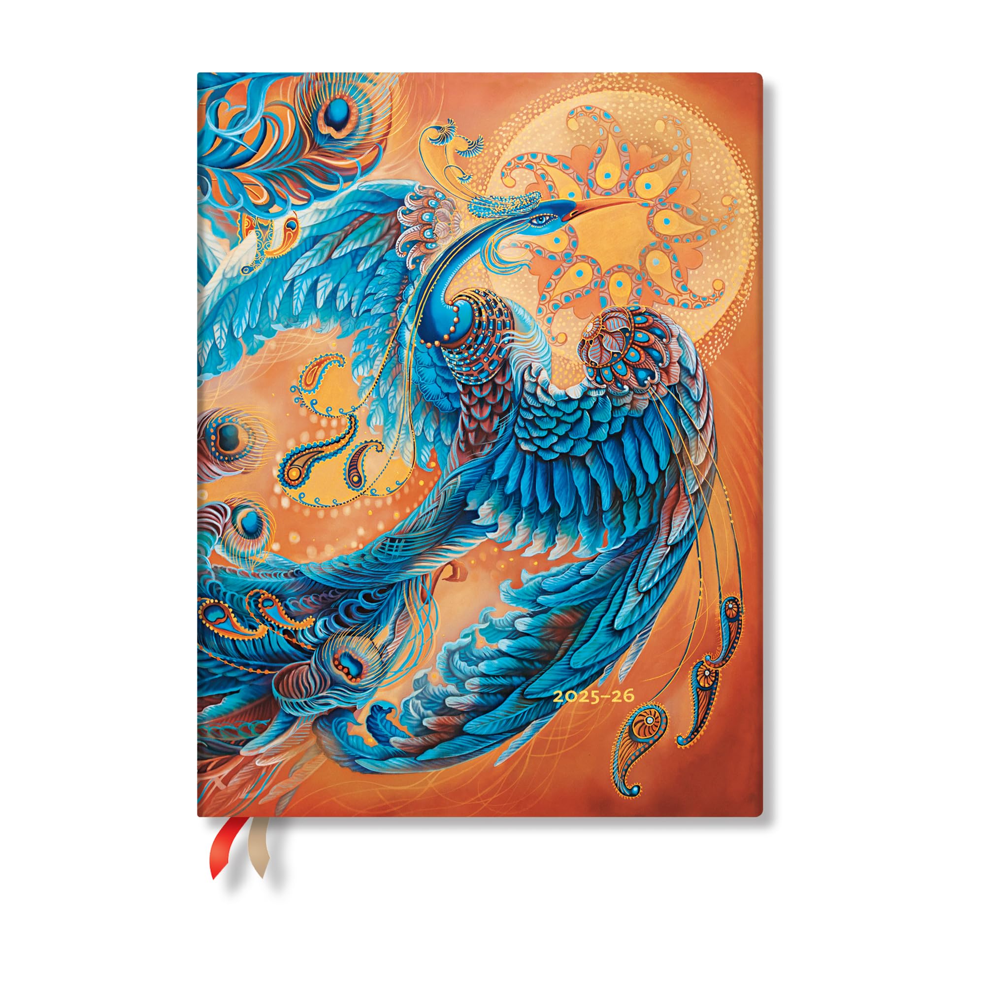 Agenda Paperblanks Skybird planificateur vertical 18 mois ultra flexible 224 pages
