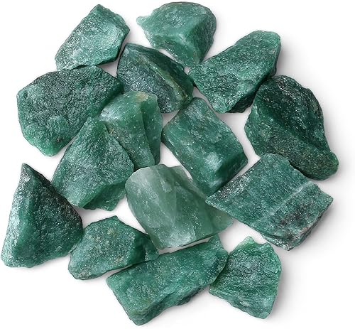 Miniatura 8 de MAIBAOTA Cristales Naturales a Granel Piedras de Cristal Curativo en Bruto de 1" Piedras Preciosas en Bruto Rugosas para Tamboreado, Pulido, Corte