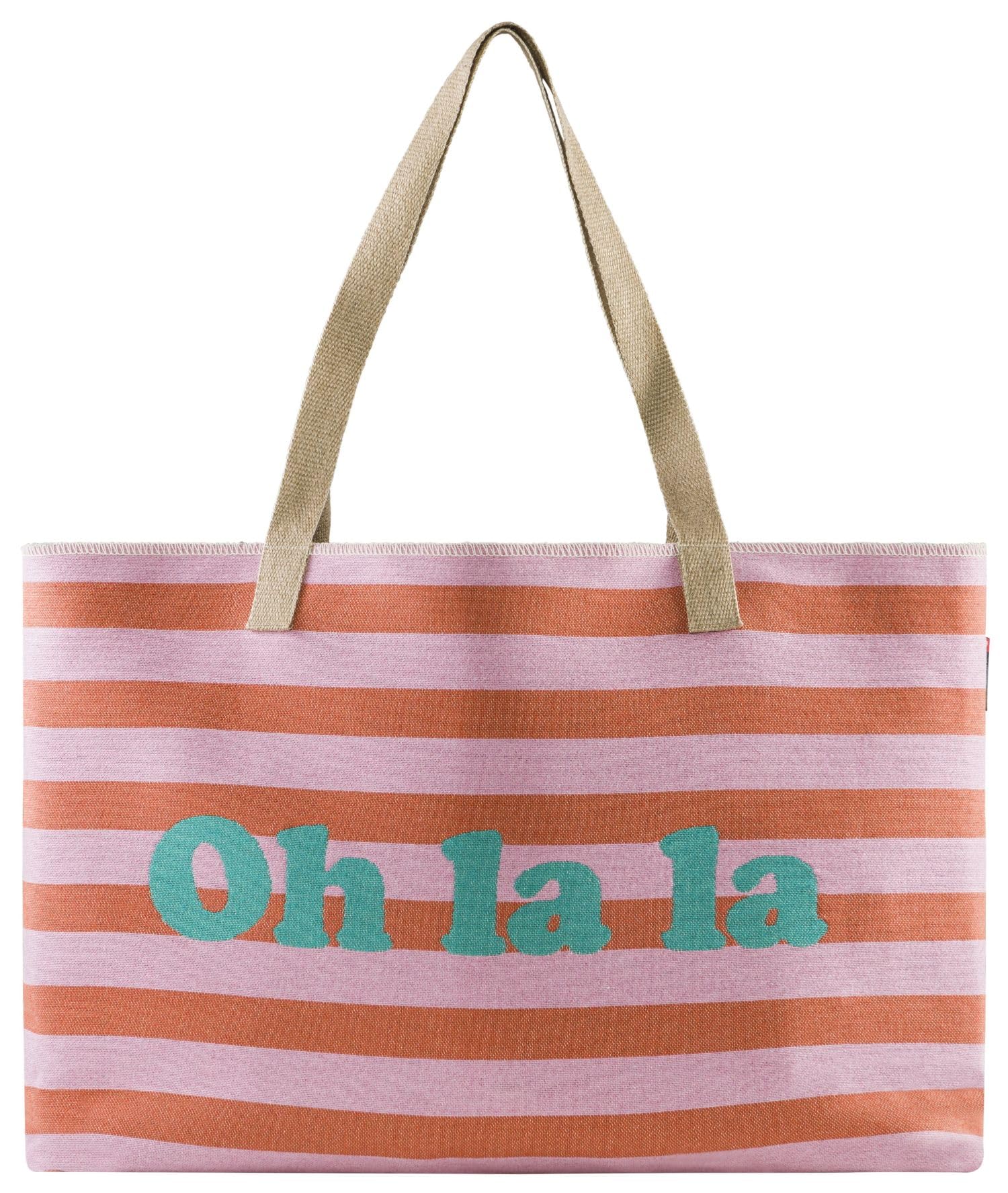 David Fussenegger Tasche Goliath 'Oh la la' 65 x 40 cm Dunkelorange