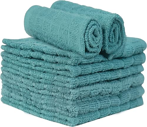 Miniatura 61 de Bumble - Toallas de cocina Toallas de cocina 100% algodón con lazo para colgar, 16 x 28 pulgadas, 380 GSM, juego de toallas de cocina absorbentes