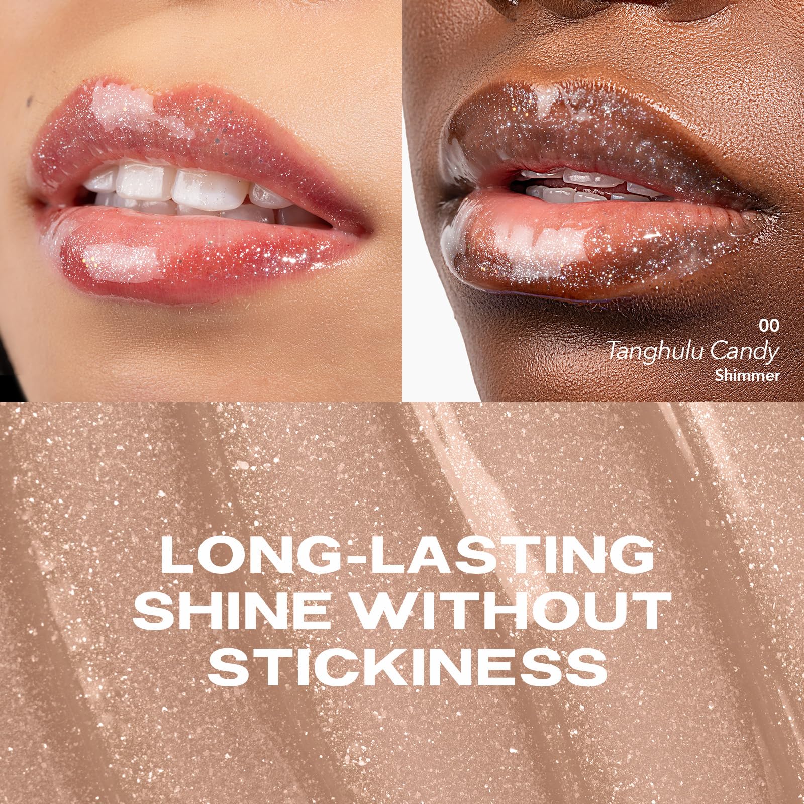 Sacheu Lip Elixir Nourishing and Hydrating Lipgloss, Moisturizing Plumping Lip Gloss Enriched with Collagen - Image 3