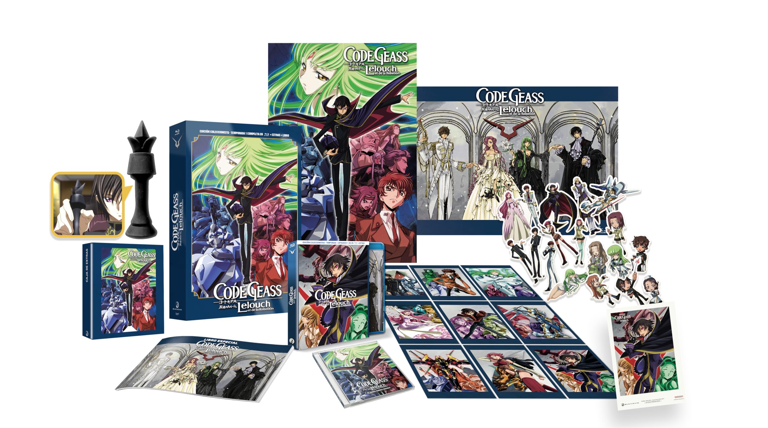 Code Geass - Lelouch, El De La Rebelión (Episodios 1 A 25) [Blu-ray Coleccionista]