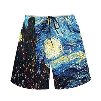 Swimcity☆Zen short pants Amazon.com: Nxidvxne Famous Painters Oil Painting Prints