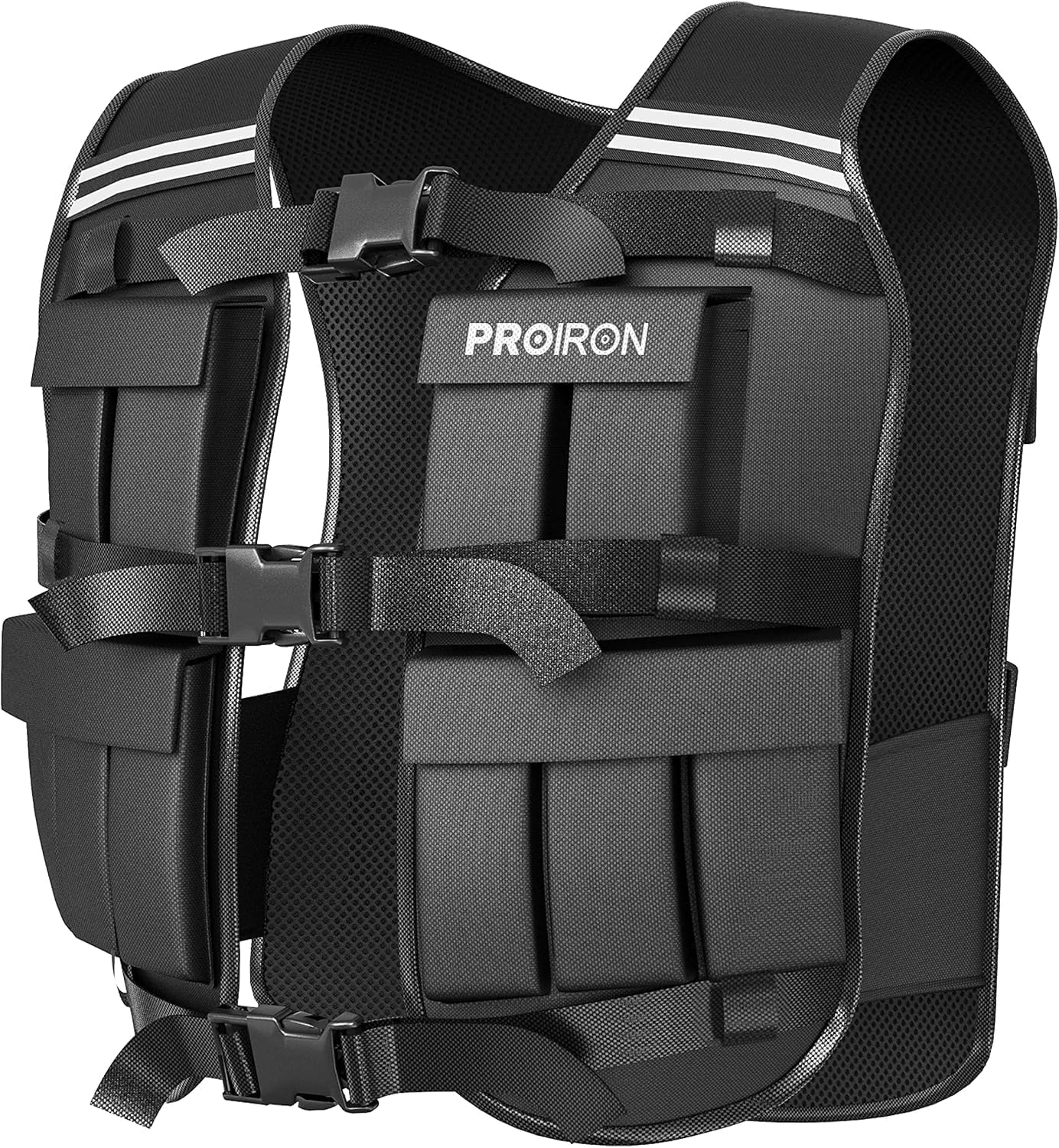 Adjustable Weighted Vest 1-22lb/2-44lb,Strength Training Weight Vests for Men Women with Removable Weights, Body Weight Vest for Running Workout Walking Fitness Cardio,Home Gym Equipment