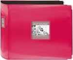 Pioneer Photo Albums T-12JF/C Jumbo 3-Ring Sewn Leatherette Frame Cover Memory Book Binder, Lime Green