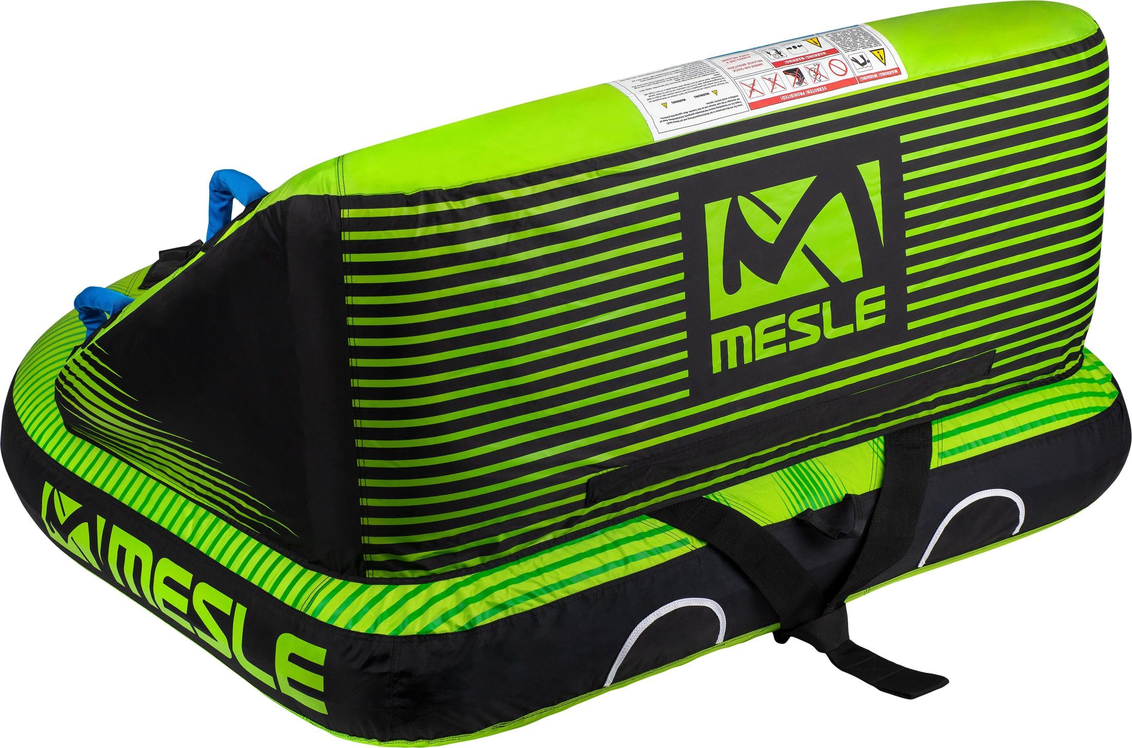 Mesle Funtube Formula aufblasbarer Wassersport Tube 2-4 Personen Towable Tube für Kinder Erwachsene Schleppring Boot Jetski