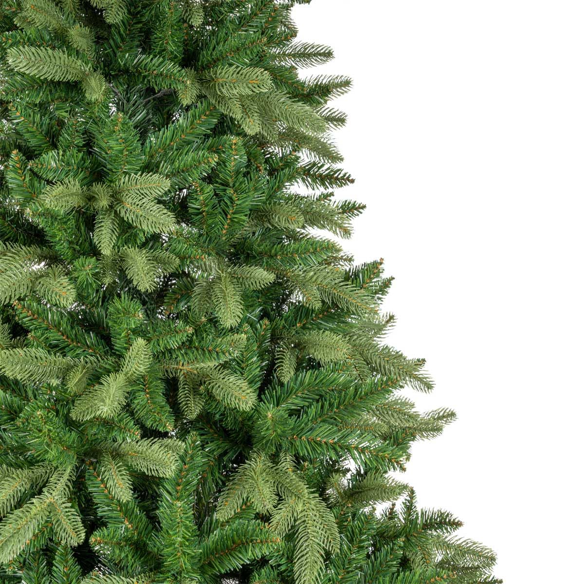 Nataland Albero di Natale Artificiale Verde Modello Alben Altezza 180 Cm, Abete Super Folto con Effetto Realistico, Rami Real Touch e Aghi Anticaduta (180 Cm, Alben)