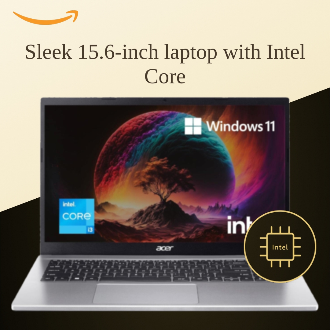 Acer Aspire 3 Laptop 12th Gen Intel Core i3-1215U (Windows 11 Home