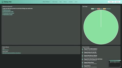 Berp.me Dashboard