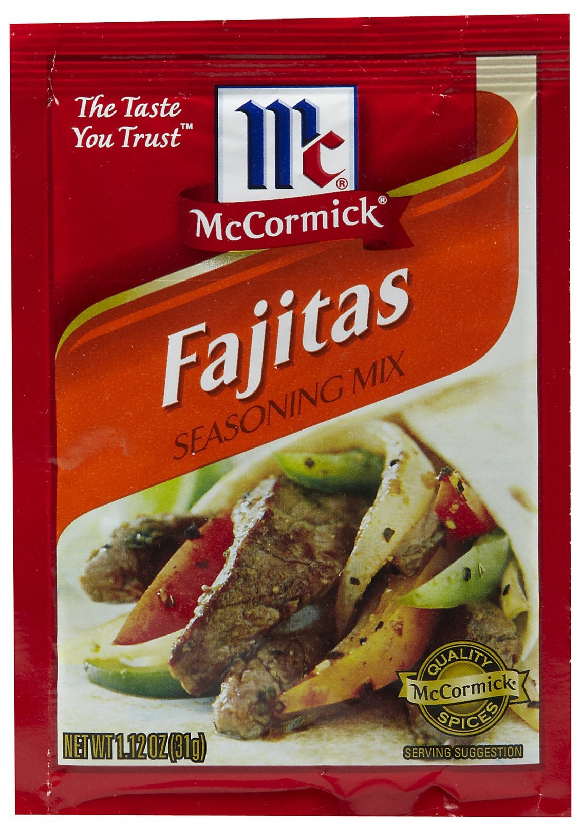 McCormick Fajitas Marinade, 1.12 oz, 3 pk