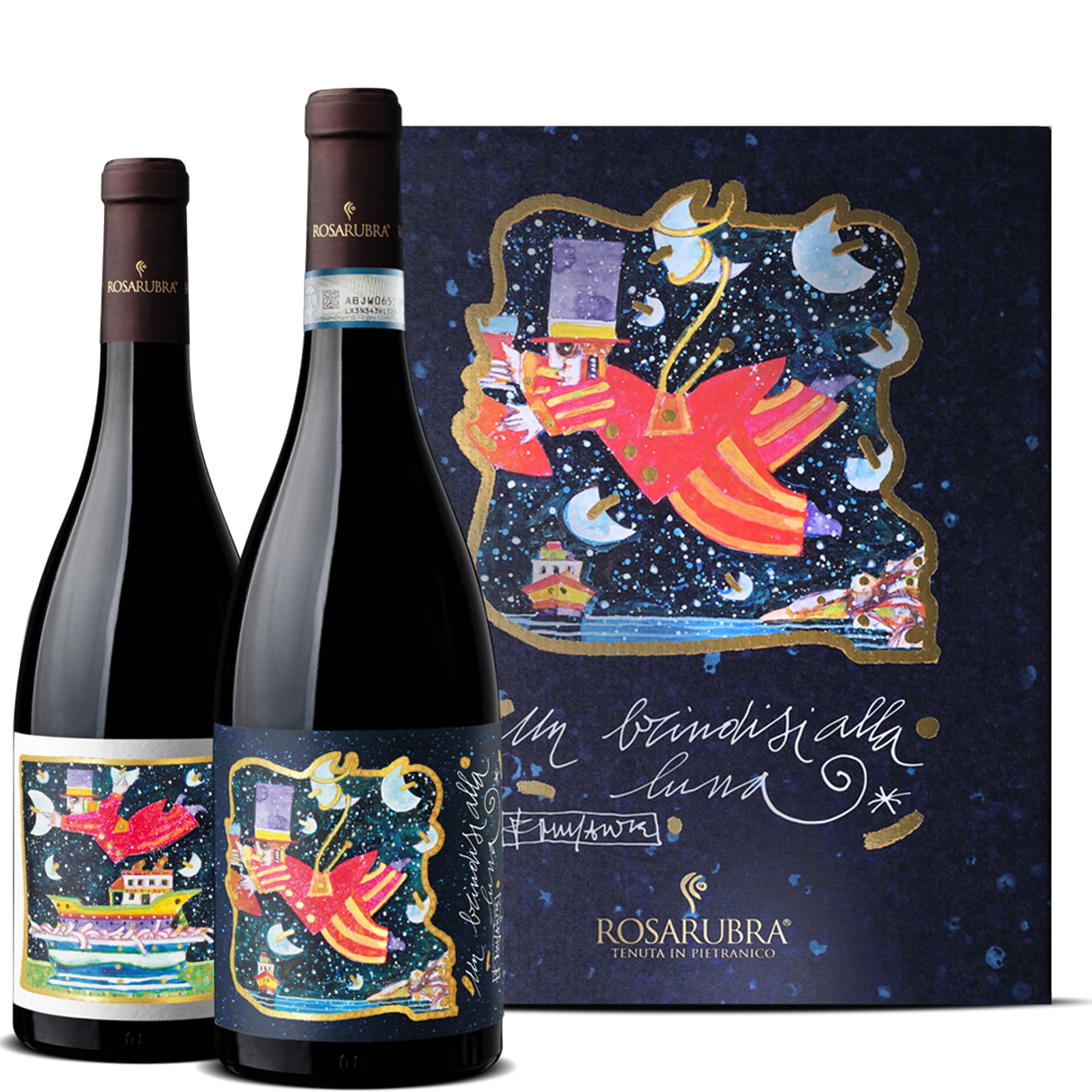 Musante x Rosarubra Montepulciano Riserva + Merlot – Duetto di vini rossi biodinamici in confezione regalo
