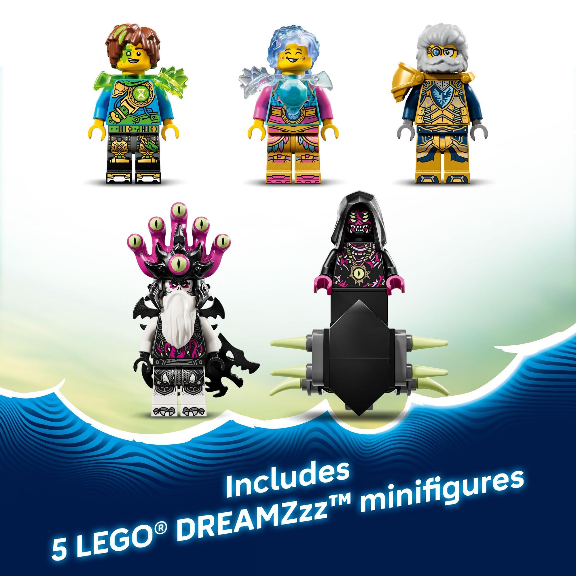 Amazon.com: LEGO DREAMZzz Tiger Shark Tank 71515 | Building Toys
