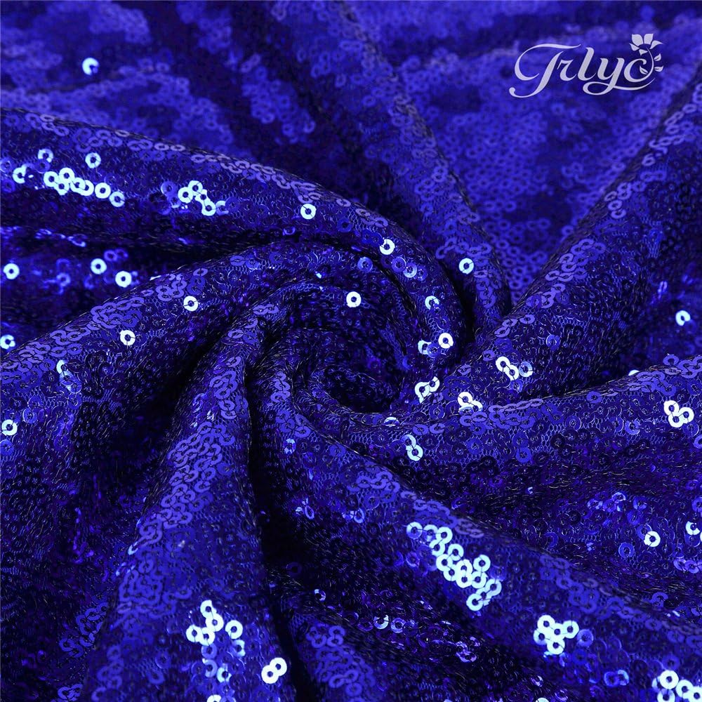 One-Day Sale: Up to 80% Off Trlyc 10 Pieces 12 by 108-Inch Royal Blue Sequin Table Runner for Wedding/Party/Christmas Day Limited Stock Trlyc 10 Pieces 12 by 108-Inch Royal Blue Sequin Table Runner for Wedding/Party/Christmas Day