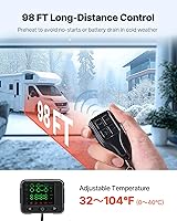 Vista 4 de VEVOR - Calentador de aire diésel de 8 kW todo en uno, DC12-24V, calentador de aire diésel de calentamiento rápido con control remoto y pantalla