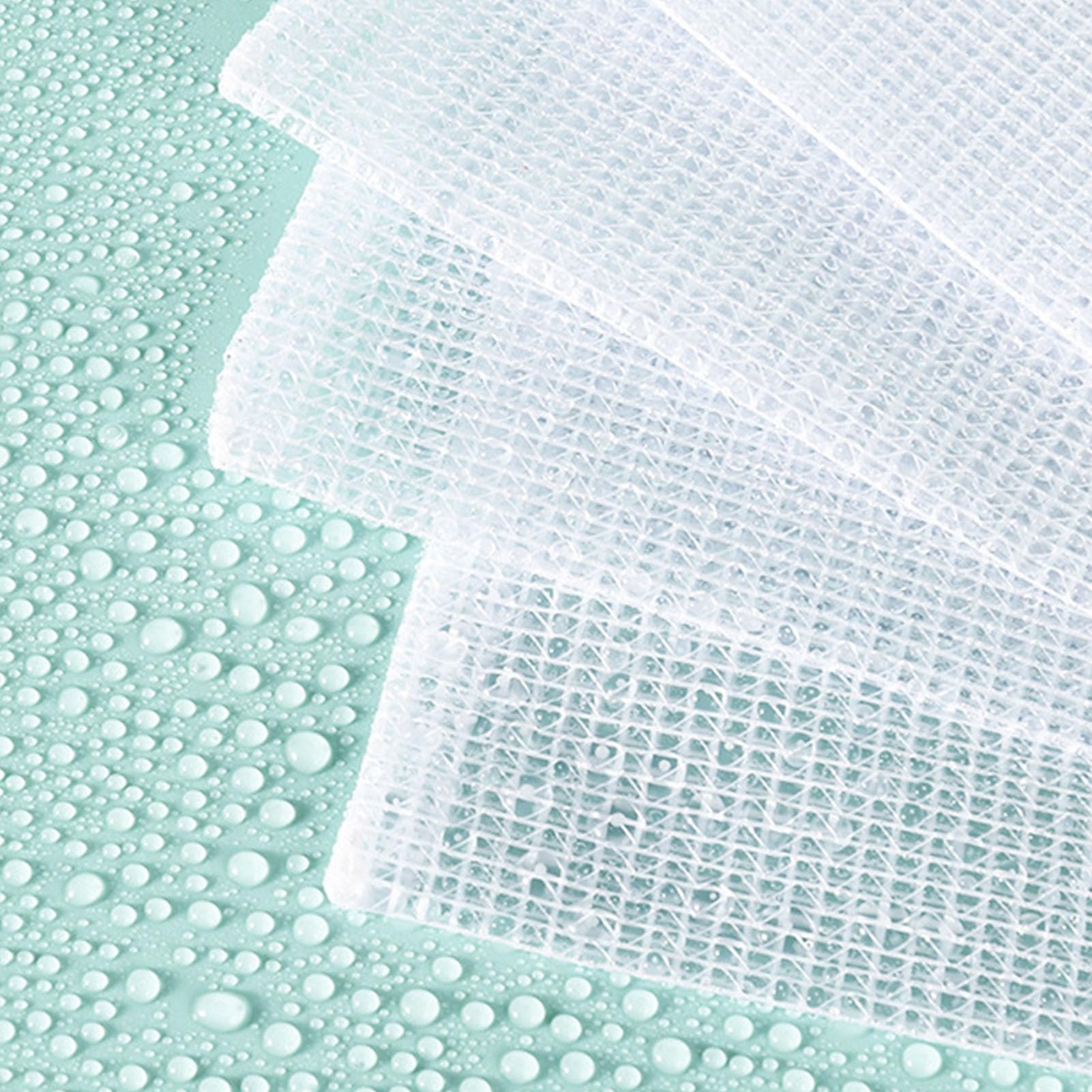 20 Bustine Documenti A4 Impermeabili con Zip - Sacchetti di Plastica a Rete Colorati, Organizzatori di Documenti per Ufficio, Scuola e Viaggio