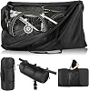 Bike Travel Bag for Airplane,Premium 900D Bike Transport Bag for 26 inch to 29 inch Mountain Bicycle and Road Bike,Heavy Duty Bicycle Box for Air Travel with Strong Webbing for Air Travel