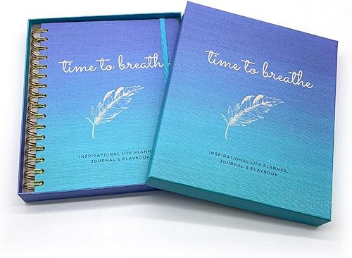 Miniatura 6 de Time to Breathe - Planificador inspirador, diario y libro de jugadas  Aumenta tu productividad a través de una acción inspirada  te mantiene