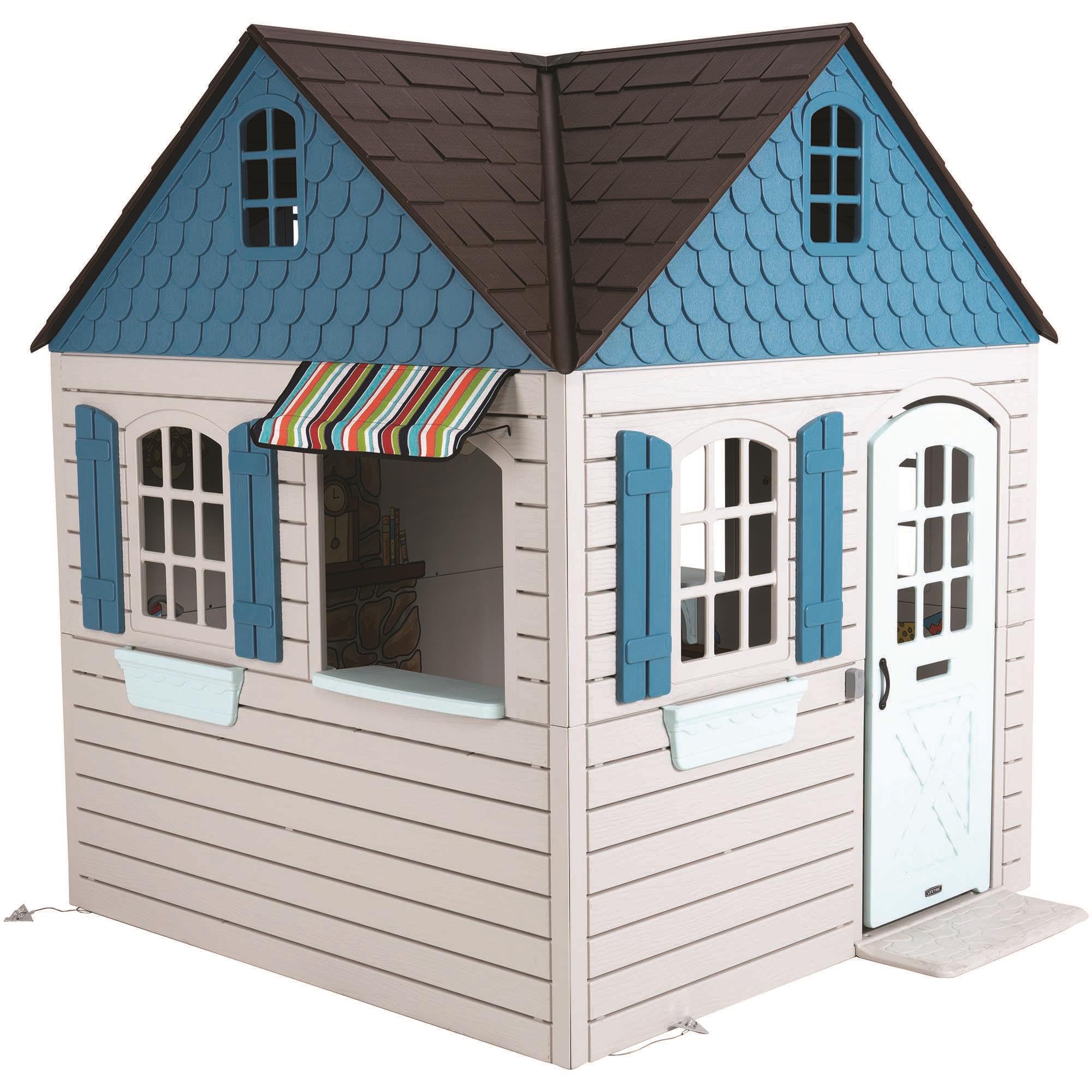 View 1 of ***BOX ONE OF TWO***

Lifetime Heavy Duty Plastic Outdoor Playhouse