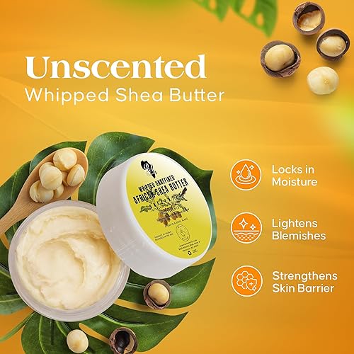 Miniatura 3 de RA Cosmetics Manteca de karité pura, sin perfume, 12 onzas, manteca de karité africana 100% pura y natural para hombres y mujeres, hidratante hecho