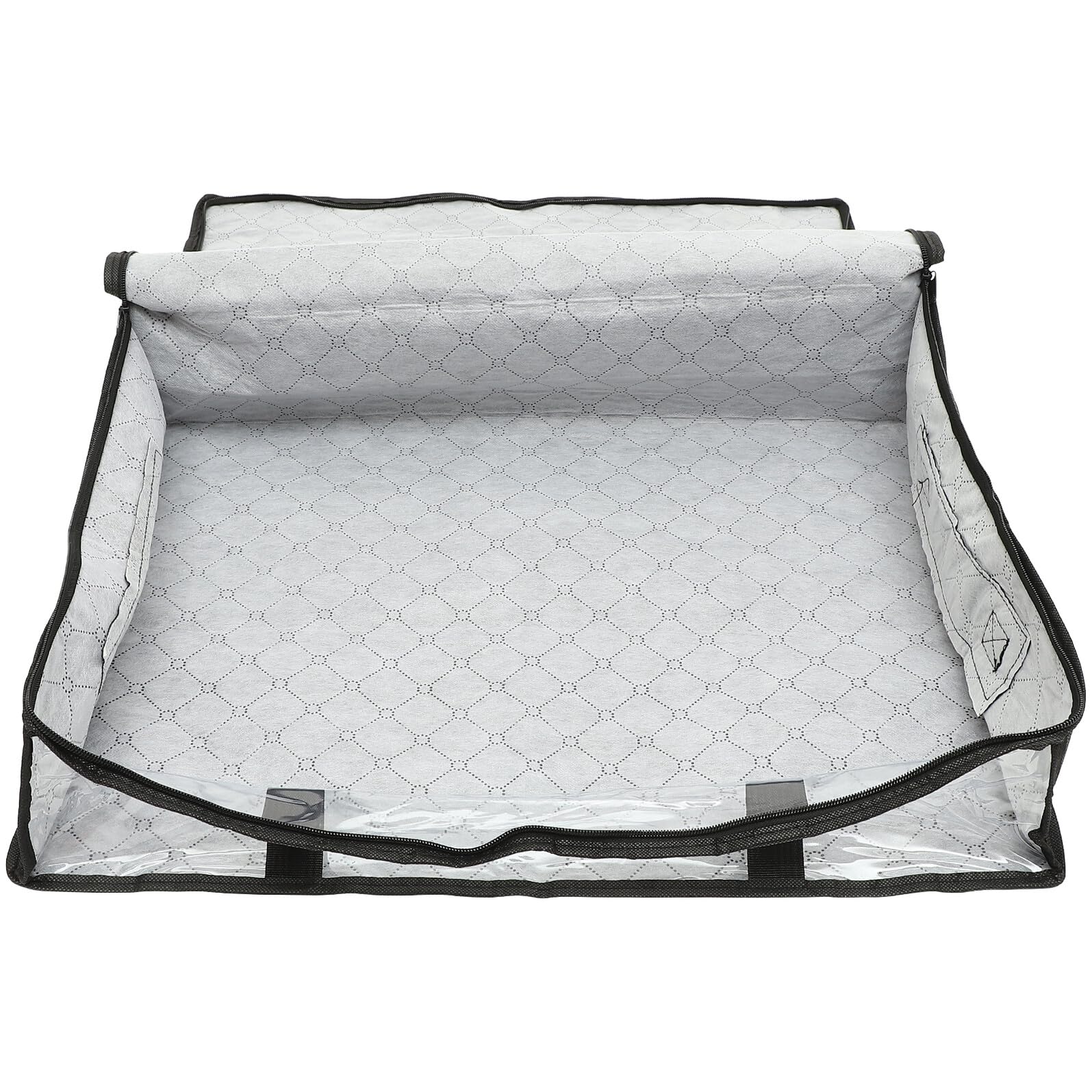 Gatuida Contenitore Portaoggetti Sotto Letto in Non Organizer Pieghevole per Trapunte Coperte e Vestiti Maniglie e Design Traspirante