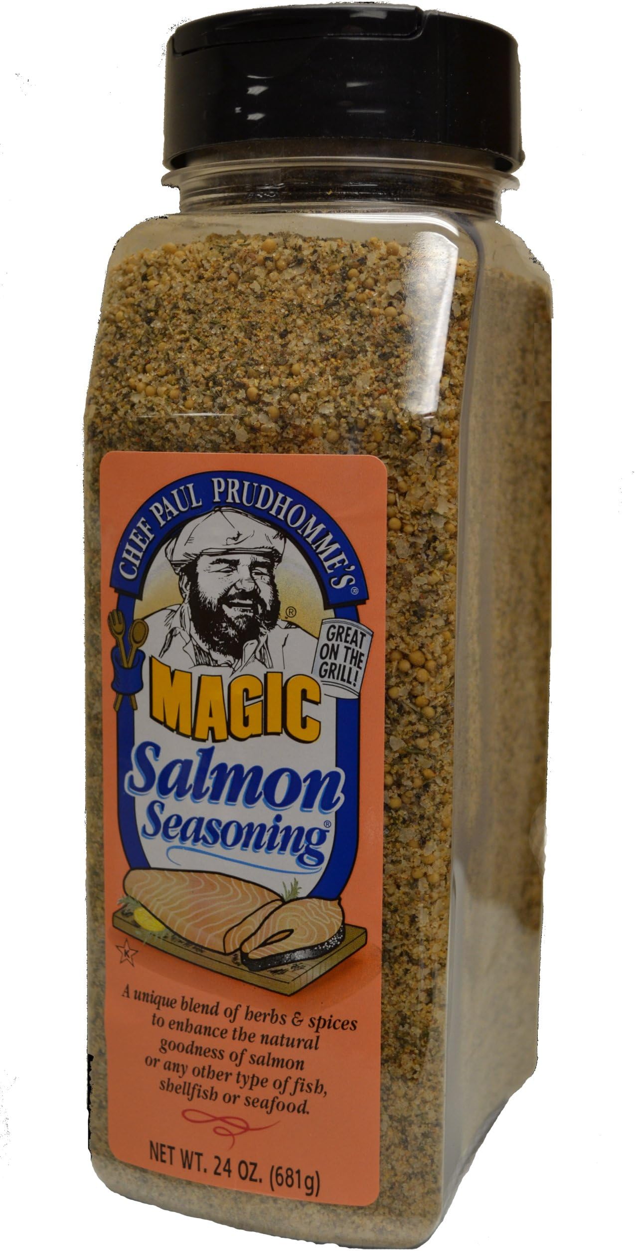 Chef Paul Prudhomme's Magic Seasoning Salmon Magic, 24-Ounce