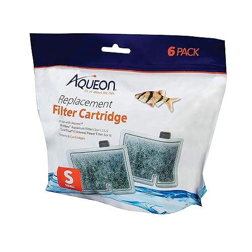 Aqueon Replacement Filter Cartridges Small - 6 pack