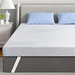 BedStory Memory Foam Mattress Topper Double, 3 Inch Cooling Mattress Topper Full, Enhanced Comfort & Pressure Relief, Medium Firm Bed Topper with Breathable Cover, Non-Slip, CertiPUR-US Certified