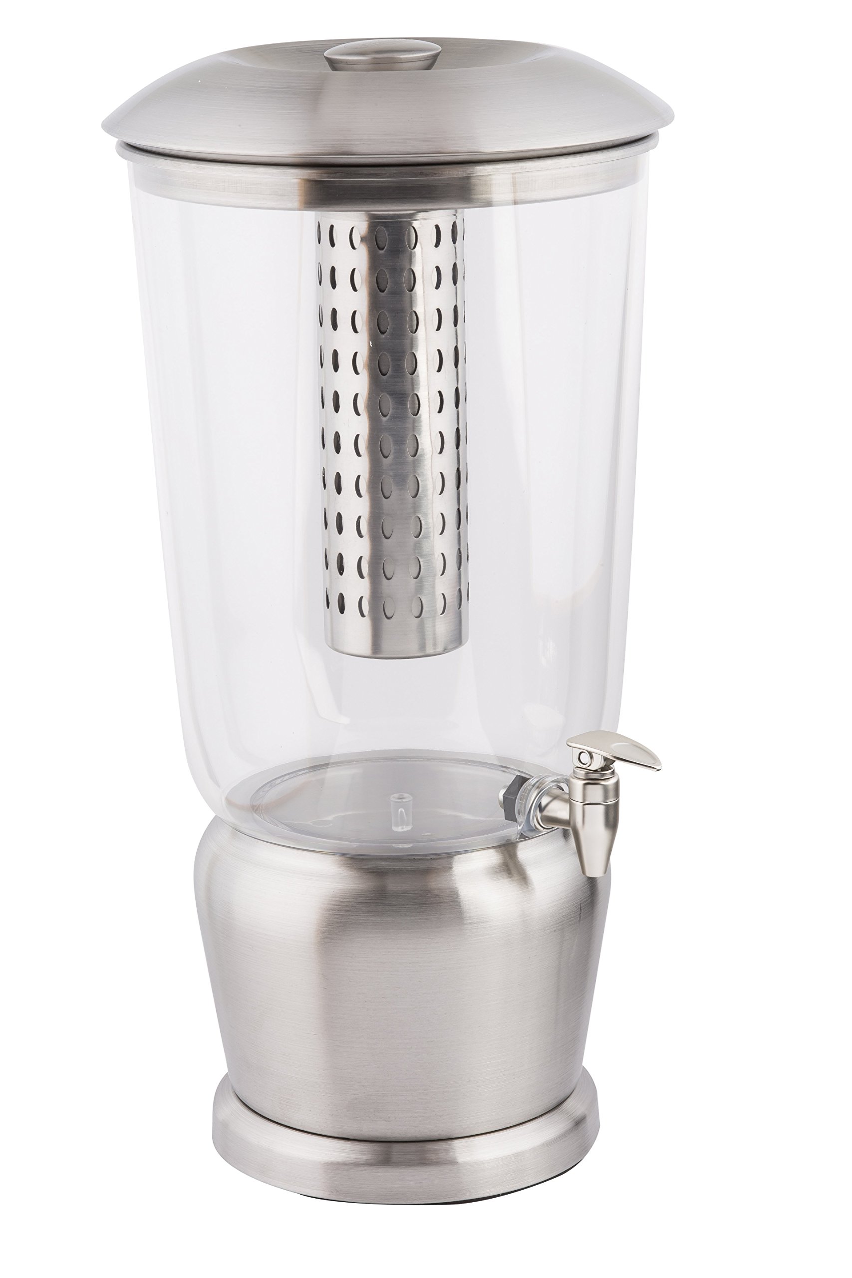 TableCraft - Dispenser per bevande con filtro, 5-Gallon, acciaio inox