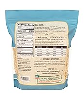 Vista 2 de Bob's Red Mill Old Fashioned Regular Rolled Oats, 32oz (Pack of 4) - Non GMO, Whole Grain, Vegan, Kosher
