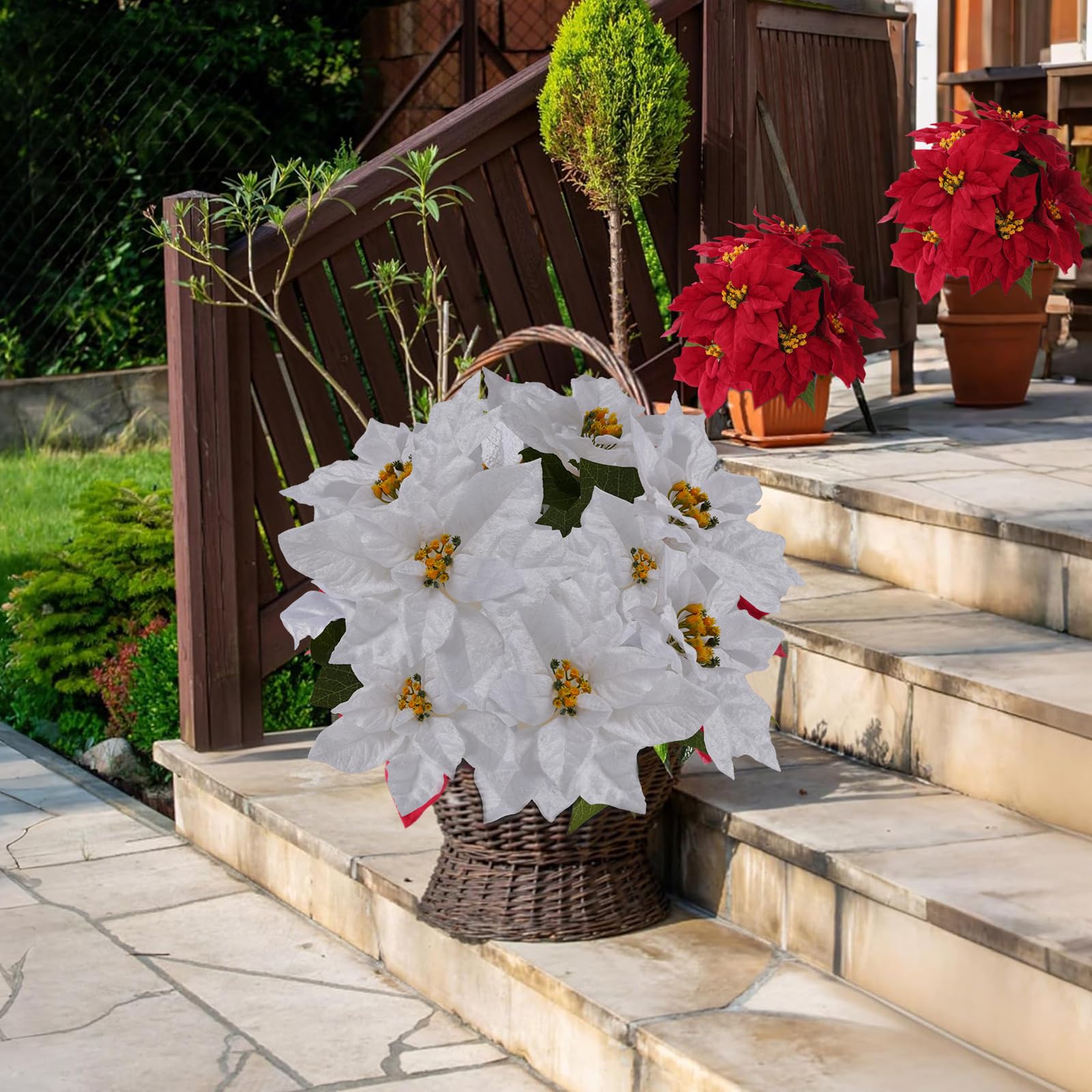 blumenstnder metall hoch HowHomely Blumenstnder Metall Schwarz 40 cm Hoch