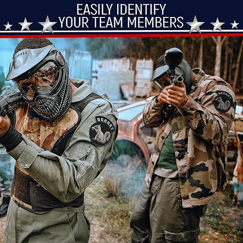 Miniatura 7 de Parches militares de velcro secreto de ardilla, parches de moral, parche de velcro para planchar, parche de policía, parches de mochila militar para