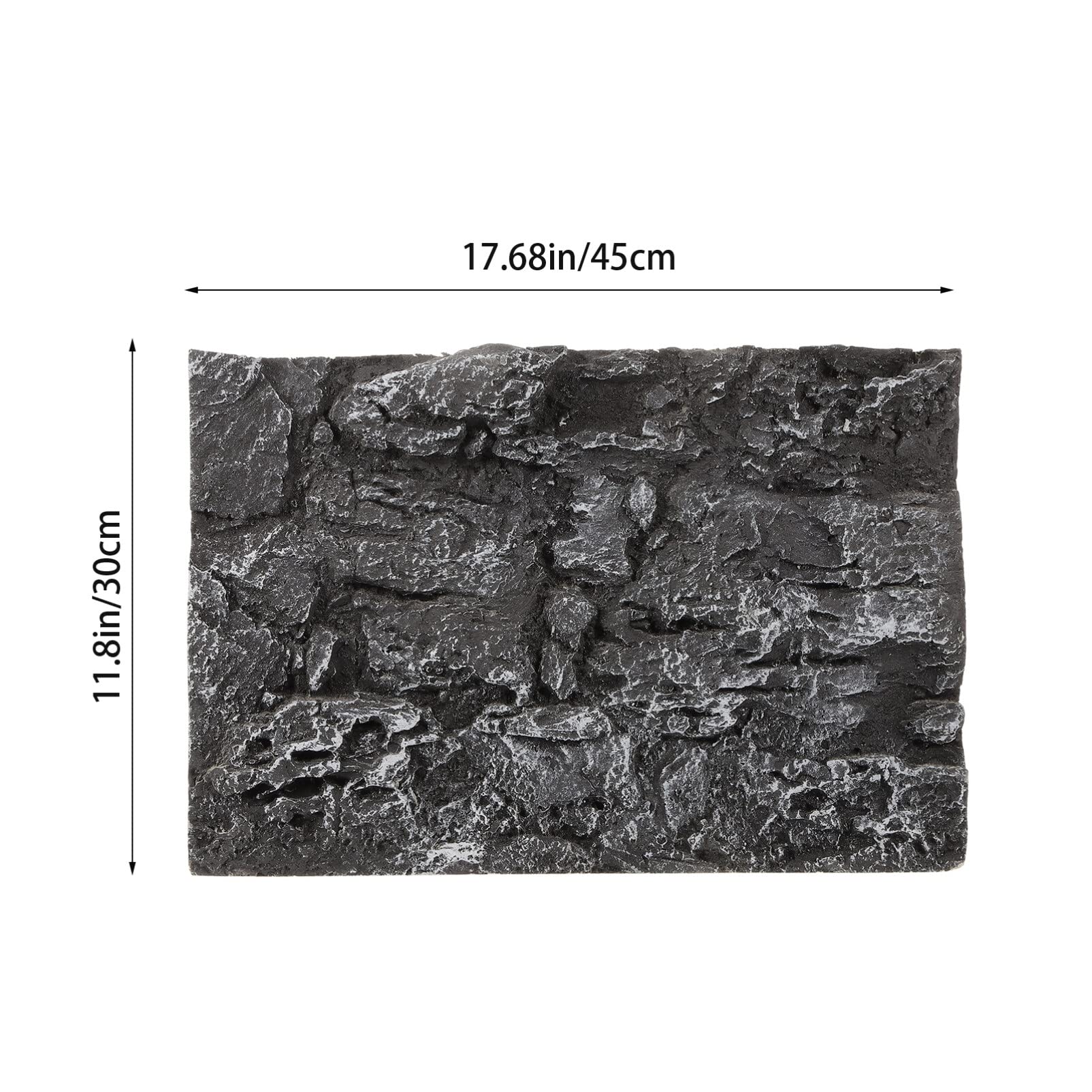 Toddmomy Toile de fond 3D pour terrarium de reptiles - Toile de fond décorative pour terrarium barbu, lézard, gecko, araignée, caméléon, tortue, poisson