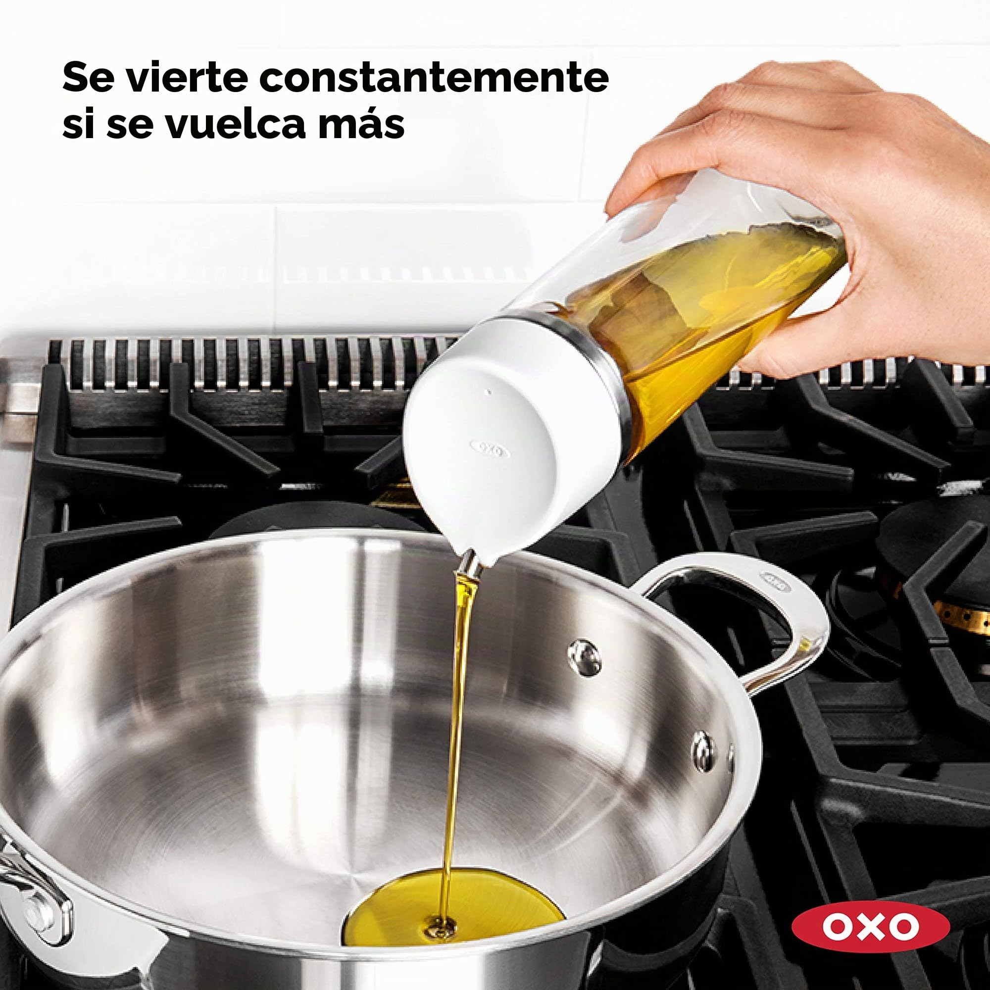 OXO Good Grips - Juego de dispensador de vidrio de precisión