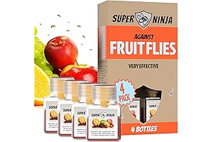 Super Effective Fruit Fly Ninja Traps