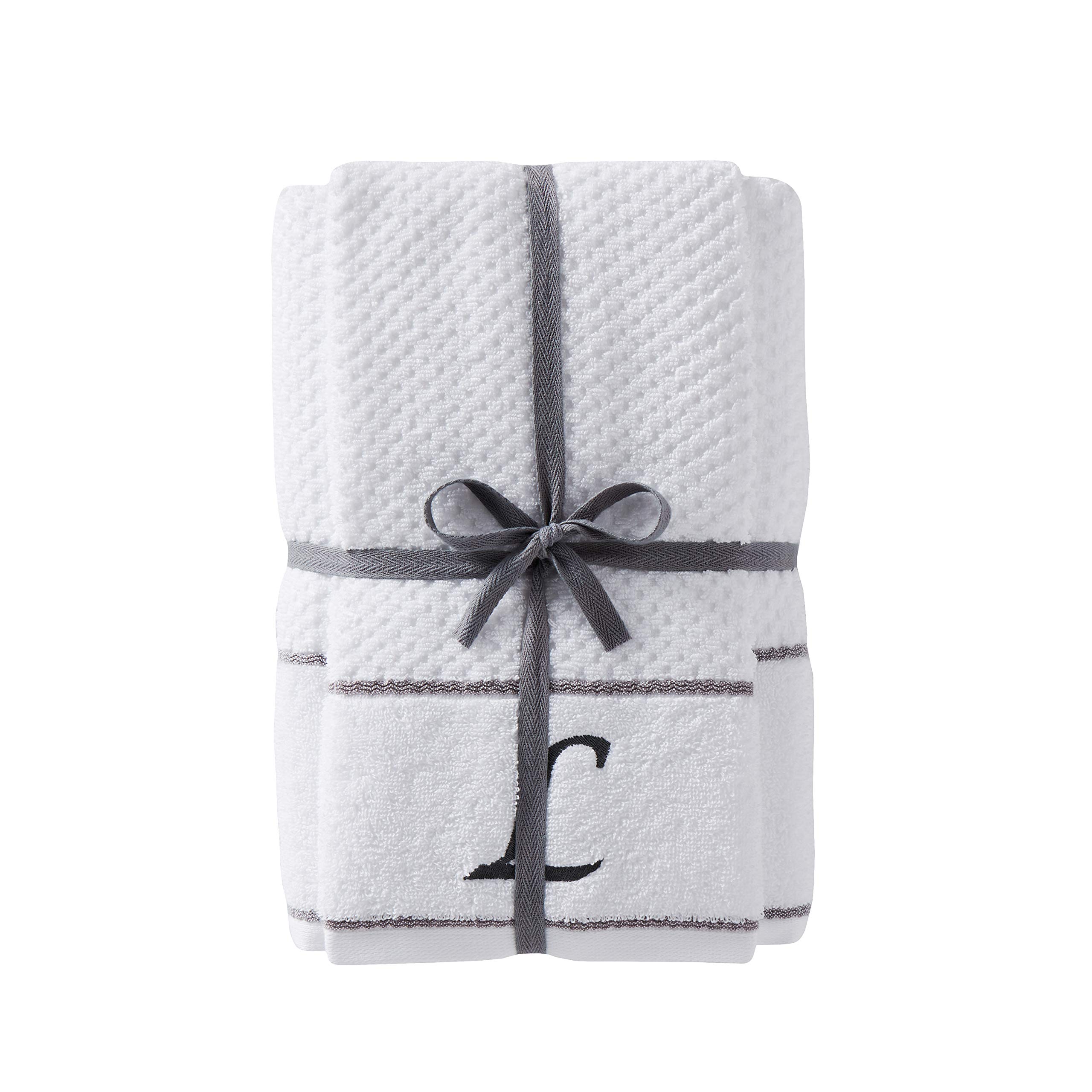 Monogram D Bath Towels - SKL Home -9