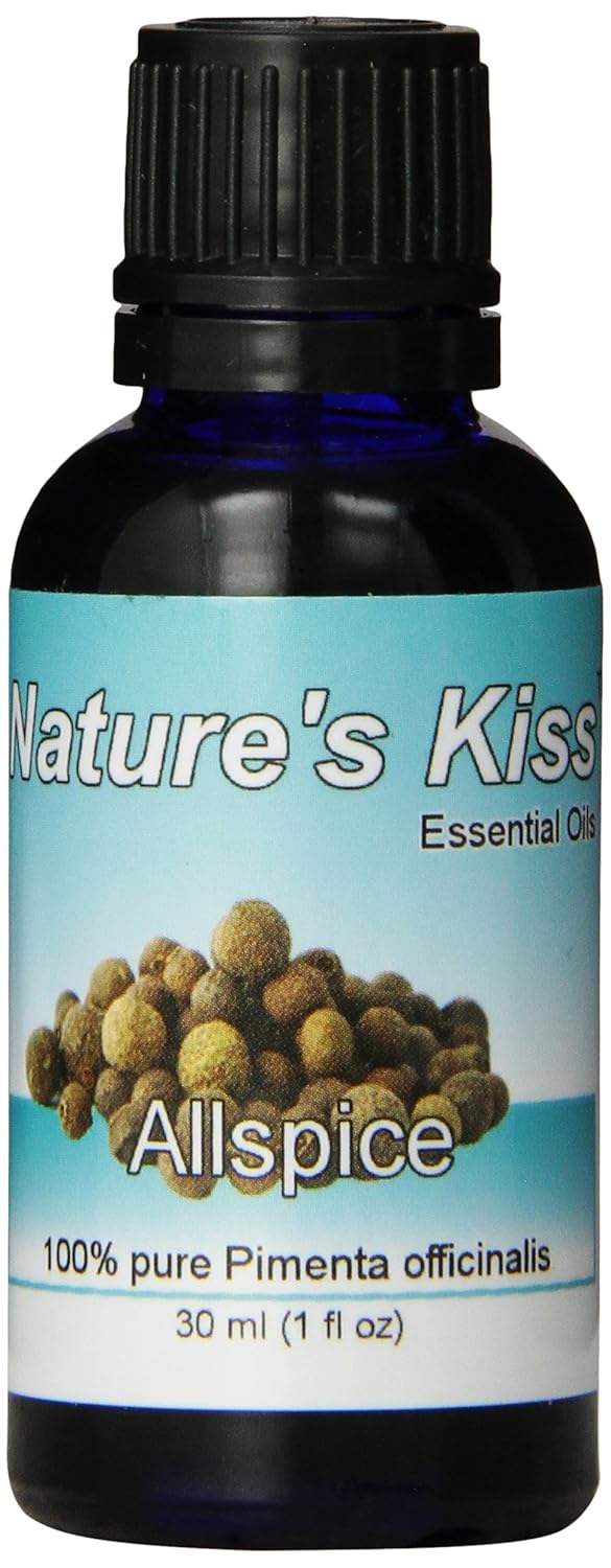 Nature's Kiss 100 Pure Essential Oil, Allspice, 1 Fluid