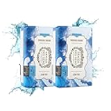 Panier des Sens Shea butter natural bar soap Sea Mist, bath & body soap bars - Made in France 95% natural - 2 bars, 7oz/200g each