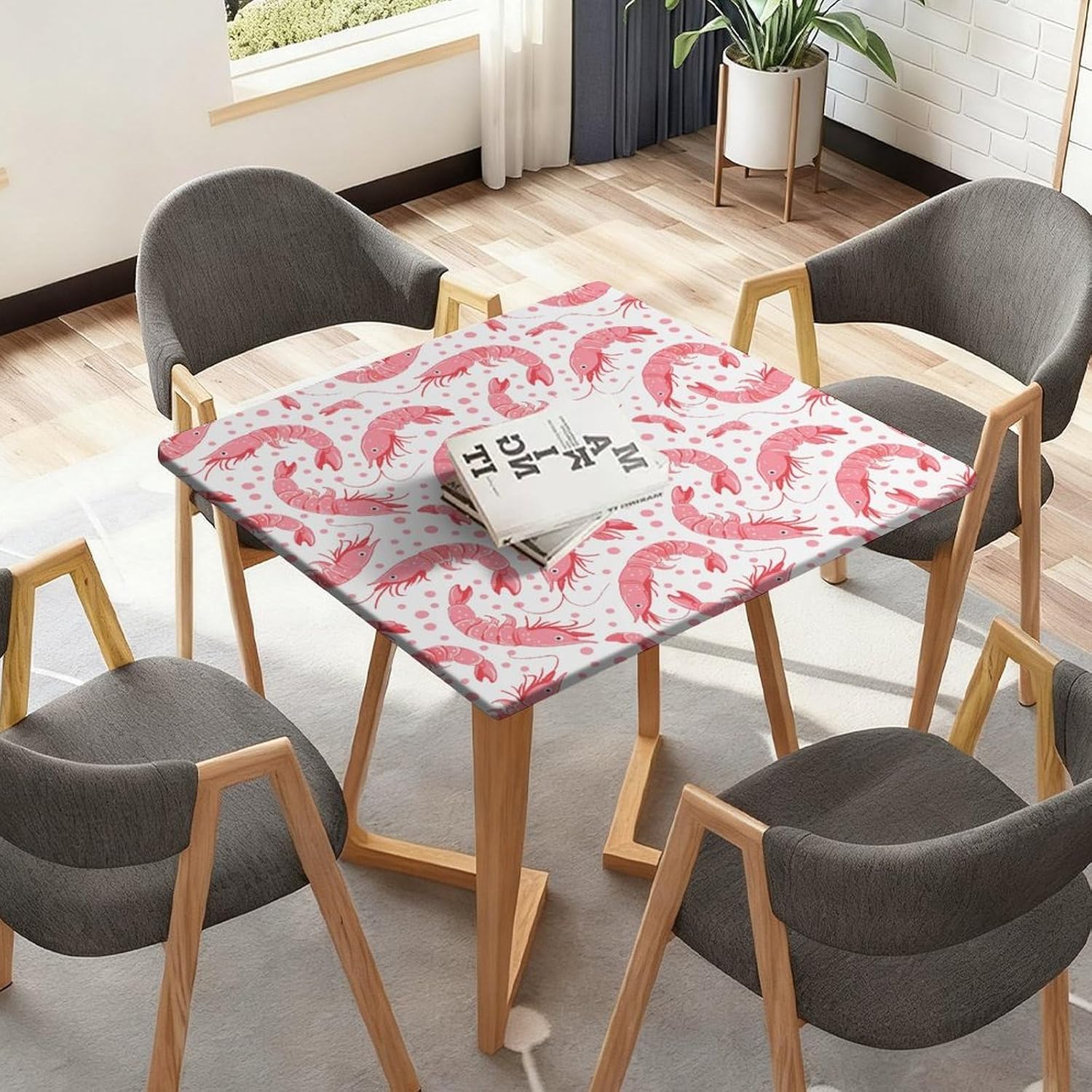 Lobster Square Tablecloth Print Table Cloths Table Cover Wedding Party Holiday Decor