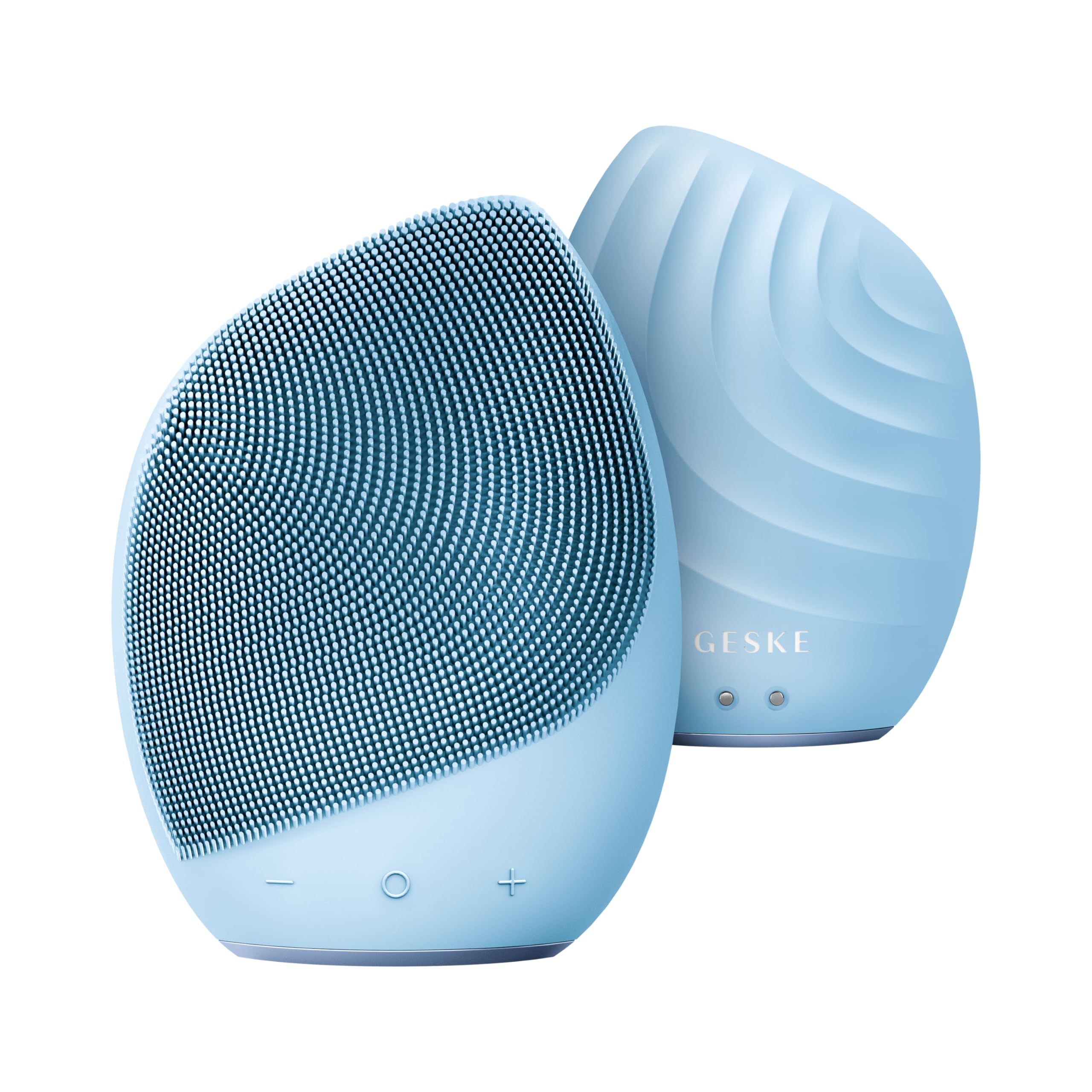 GESKE | Brosse faciale SmartAppGuided™ 5 in 1 | Brosse nettoyante visage électrique | Brosse silicone souple | Nettoyage professionnel visage | Appareil de nettoyage visage | Masseur facial