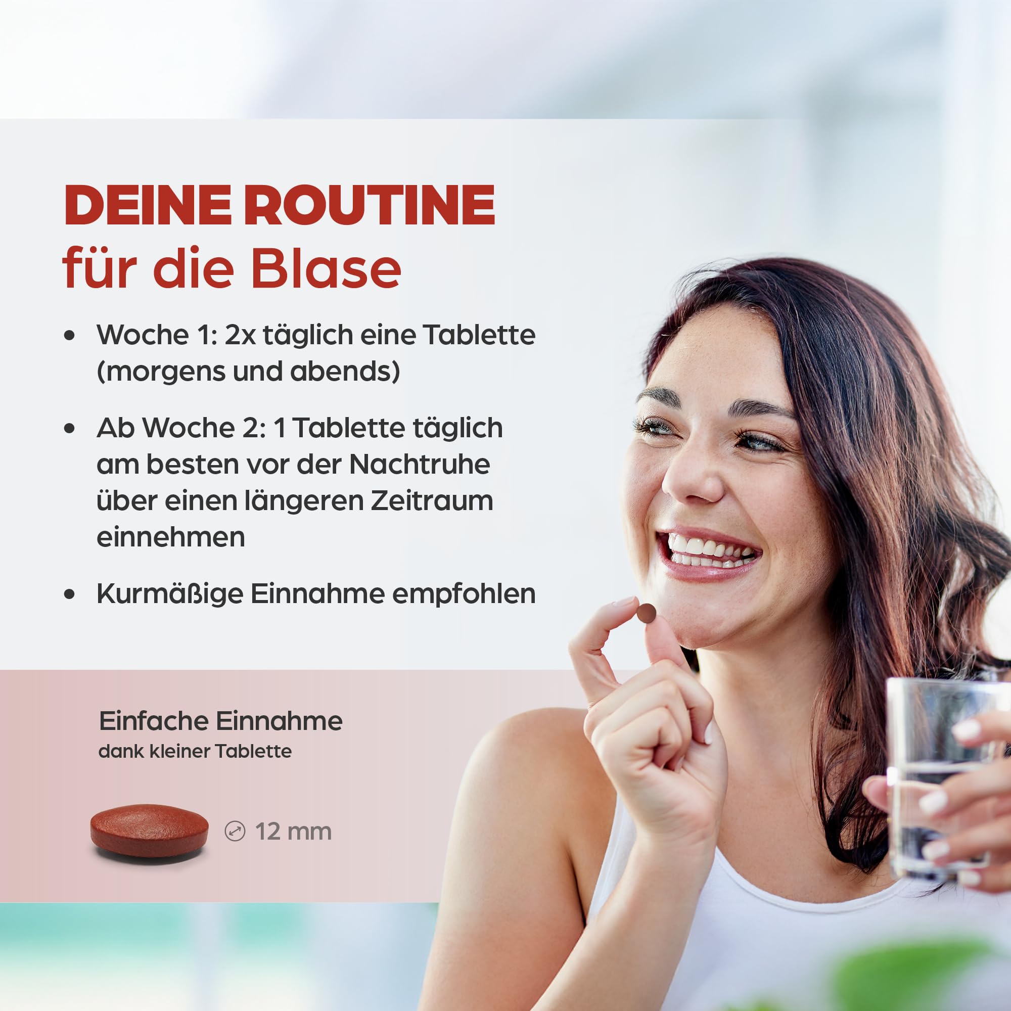 Dr. Böhm Cranberry complex: Für gesunde Harnwege und Blase, mit hochdosiertem Cranberry-Extrakt, Birkenblättern, Brunnenkresse & Meerrettich, 30 Tabletten