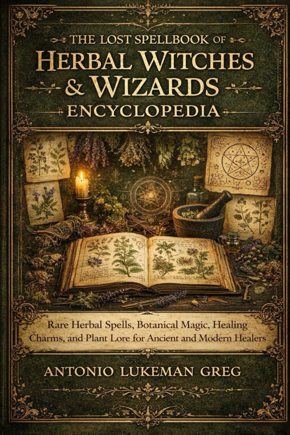 THE LOST SPELLBOOK OF HERBAL WITCHES & WIZARDS ENCYCLOPEDIA: Rare Herbal Spells, Botanical Magic, Healing Charms, and Plant Lore for Ancient and Modern Healers