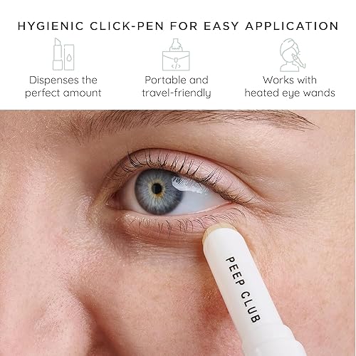 Miniatura 5 de Peep Club Dark Circle Lidstick  Círculos oscuros, hinchazón de ojos, bálsamo para ojos durante la noche, hidratante, calmante, ceramidas de avena,