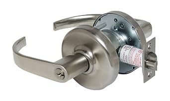 Corbin Russwin CL3355 PZD 626 Cylindrical Door Lockset, Classroom Function Type, Zinc Dichromated for Corrosion Resistance, Satin Chrome