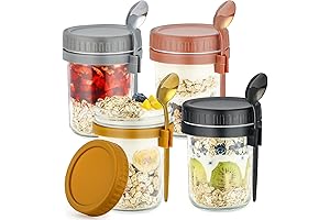 Leak-Proof Overnight Oats Containers for Hassle-Free Breakfast