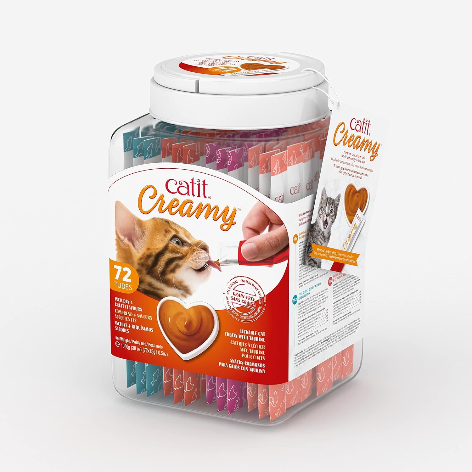 Catit Creamy Lickable Cat Treat Hydrating and Healthy