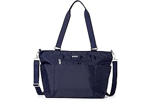 Baggallini RFID Essential Laptop Tote - Lightweight & Stylish Laptop Crossbody Bag for Women