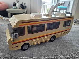 Amazon.com: Breaking RV Adventure Building Set, MOC Upgraded Classic ...